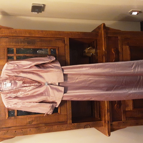 Cachet Jackets & Blazers - Cachet Violet Lustre Blazer and Dress (TALL) Set